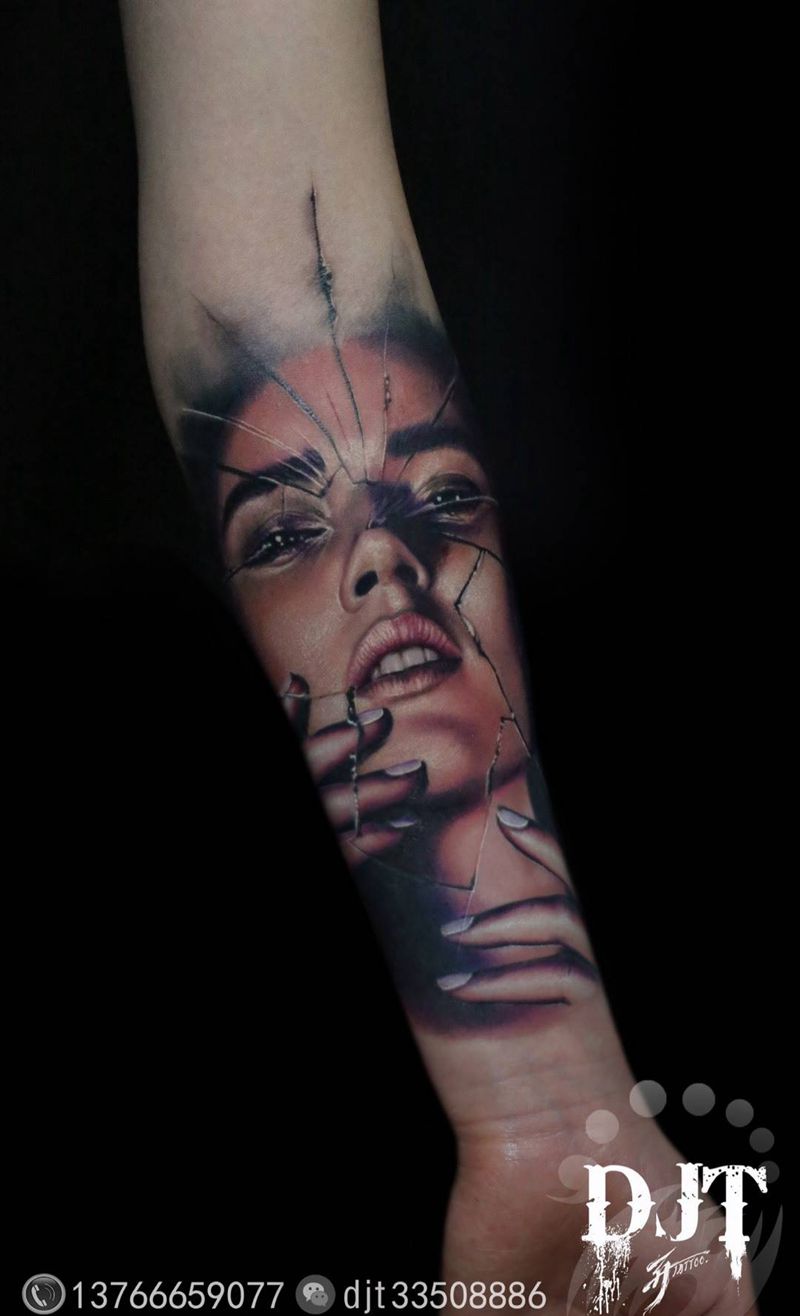 雕金堂 by 阿开师傅纹身图片