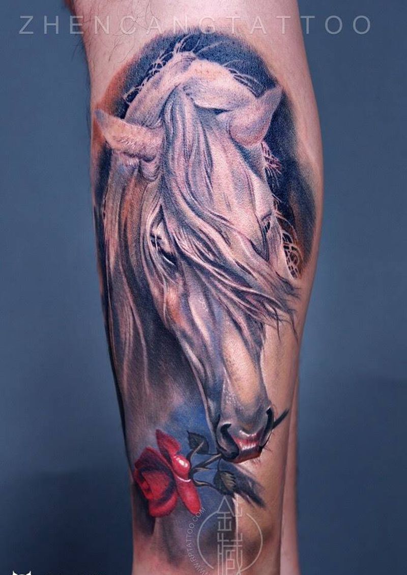 针藏刺青纹身作品纹身图片