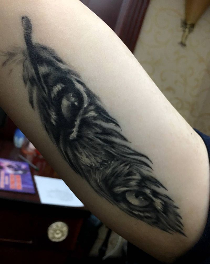 我做的纹身恢复好是这样子滴！纹身图片