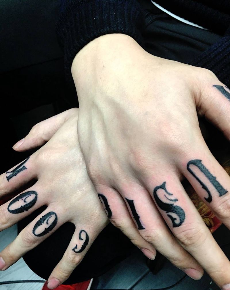 就是这么酷！[调皮]纹身图片