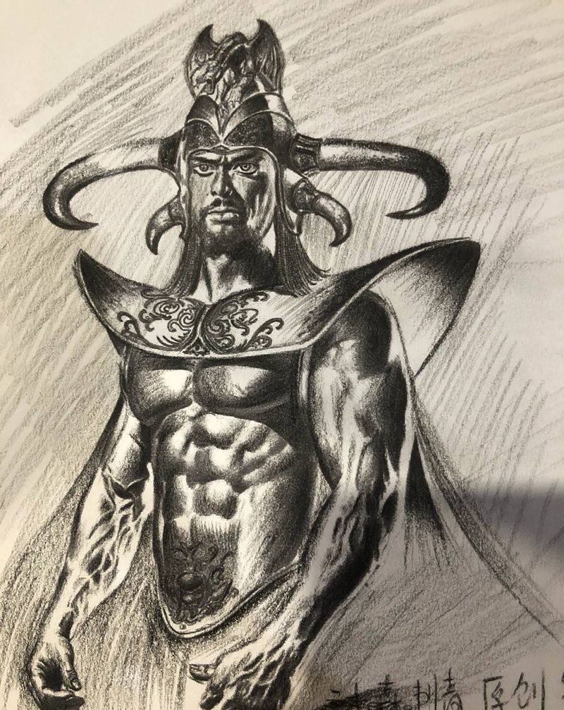 传奇人物纹身图片