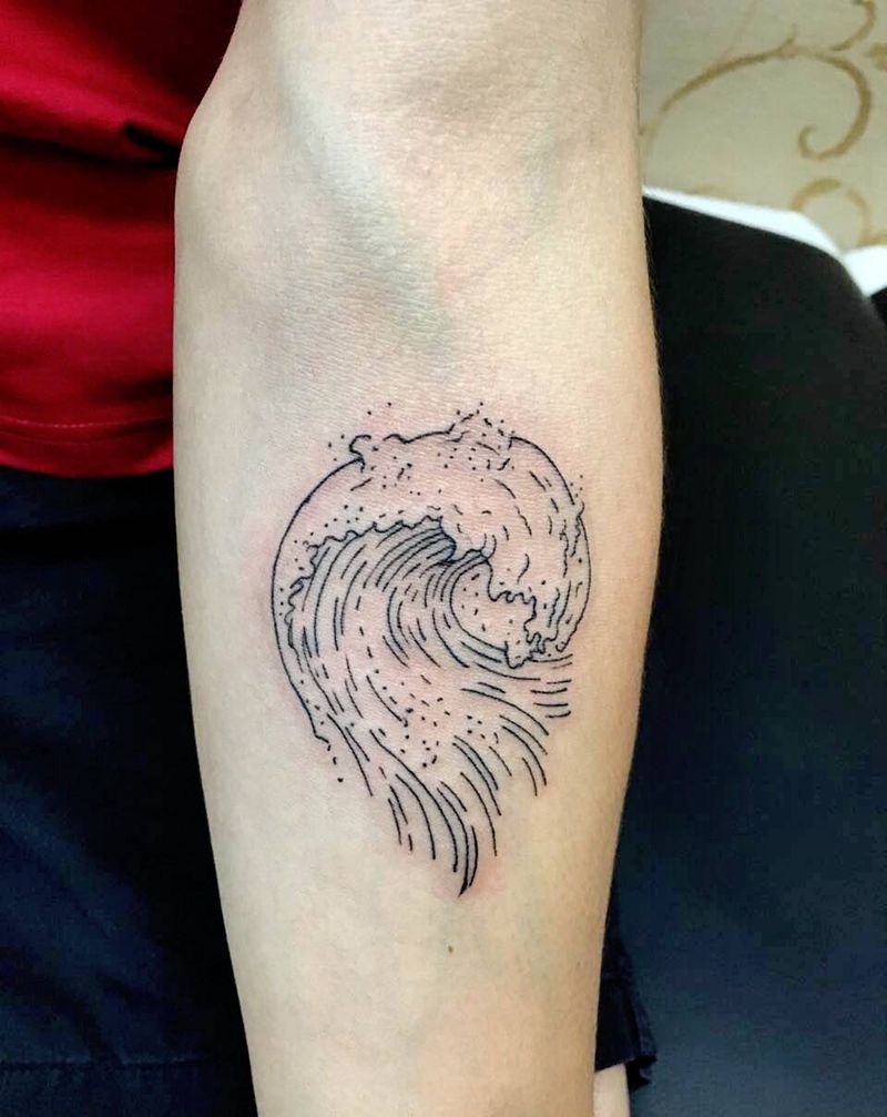 记号达奇今日小作纹身图片