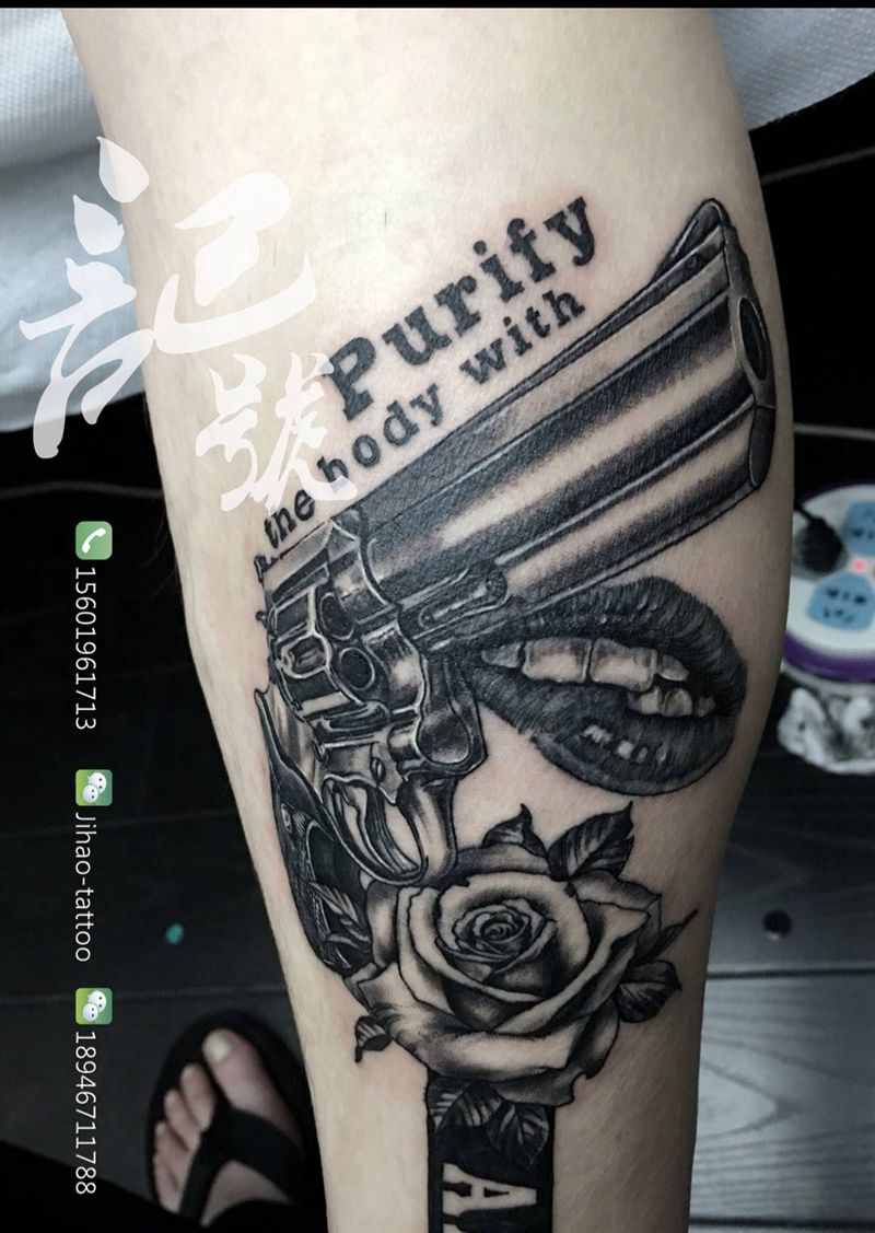 还想怎么帅?纹身图片