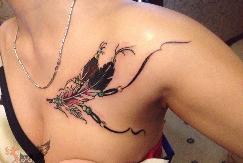 这才是完美遮盖纹身图片