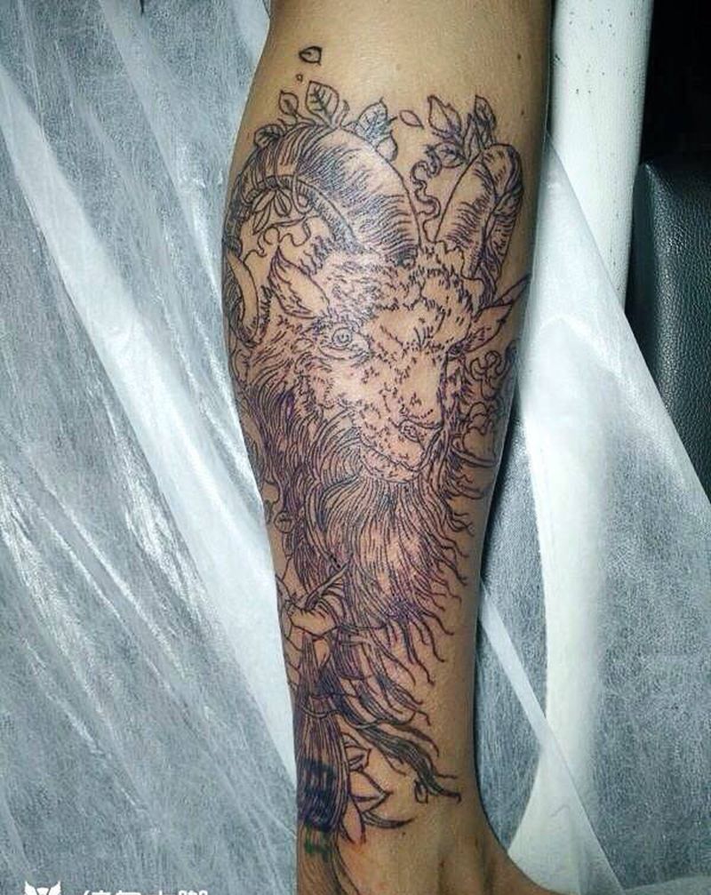 撒旦—学员纹身图片