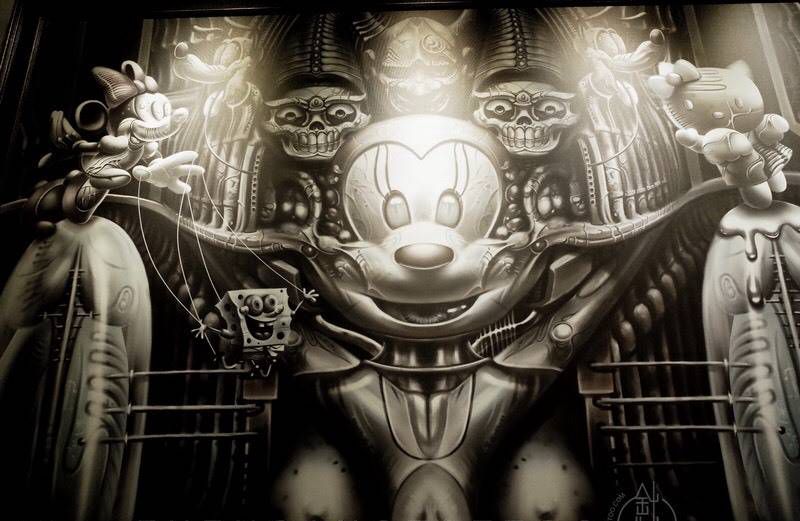 向Giger致敬，针藏刺青邵钢创作纹身图片_原创邵钢针藏刺青欧美插画纹身图案