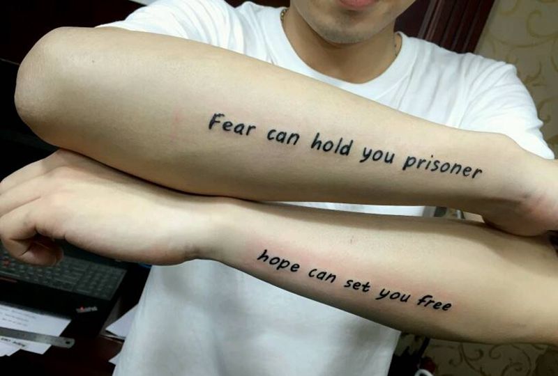 帅哥的想法辣么与众不同！纹身图片