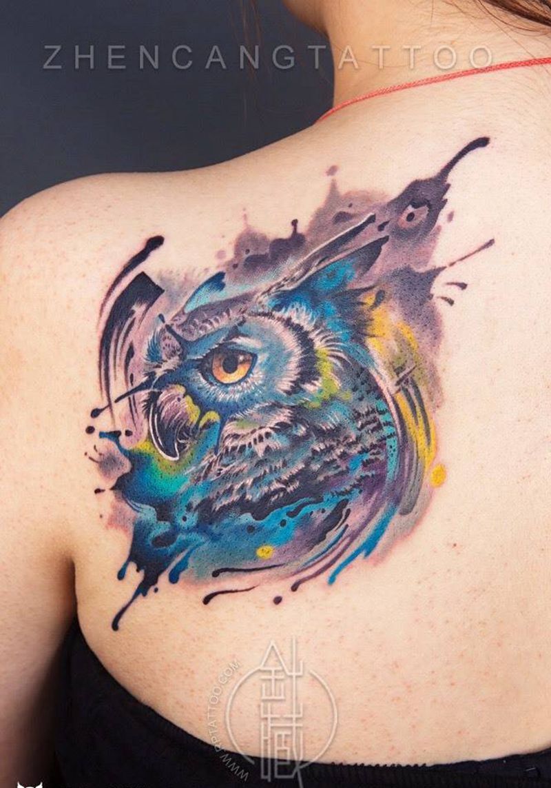 针藏刺青纹身作品纹身图片