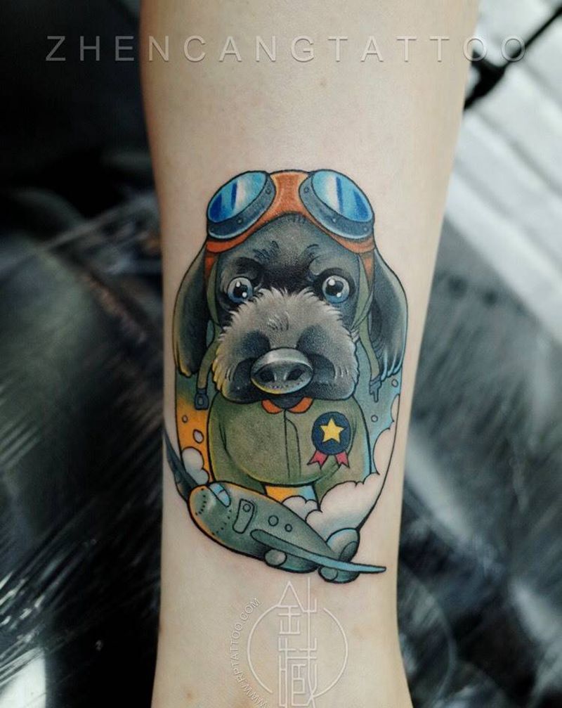 针藏刺青纹身作品纹身图片