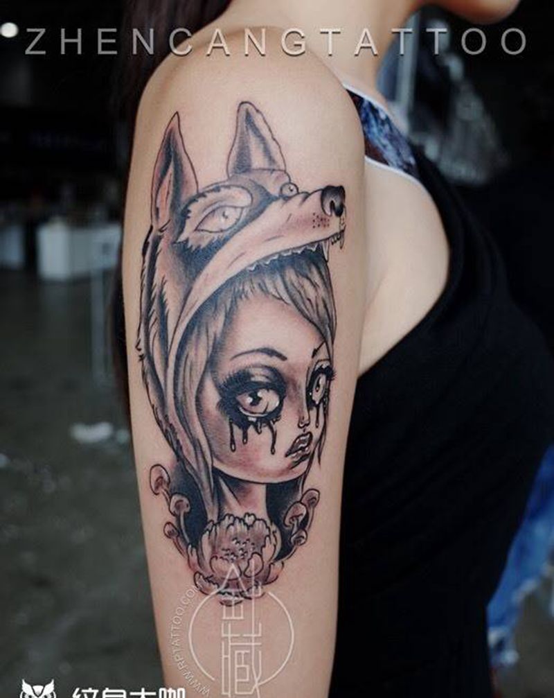 针藏刺青纹身作品纹身图片