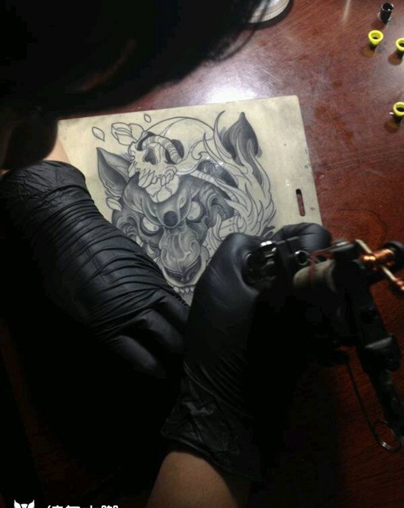 年前新来的学员纹身图片