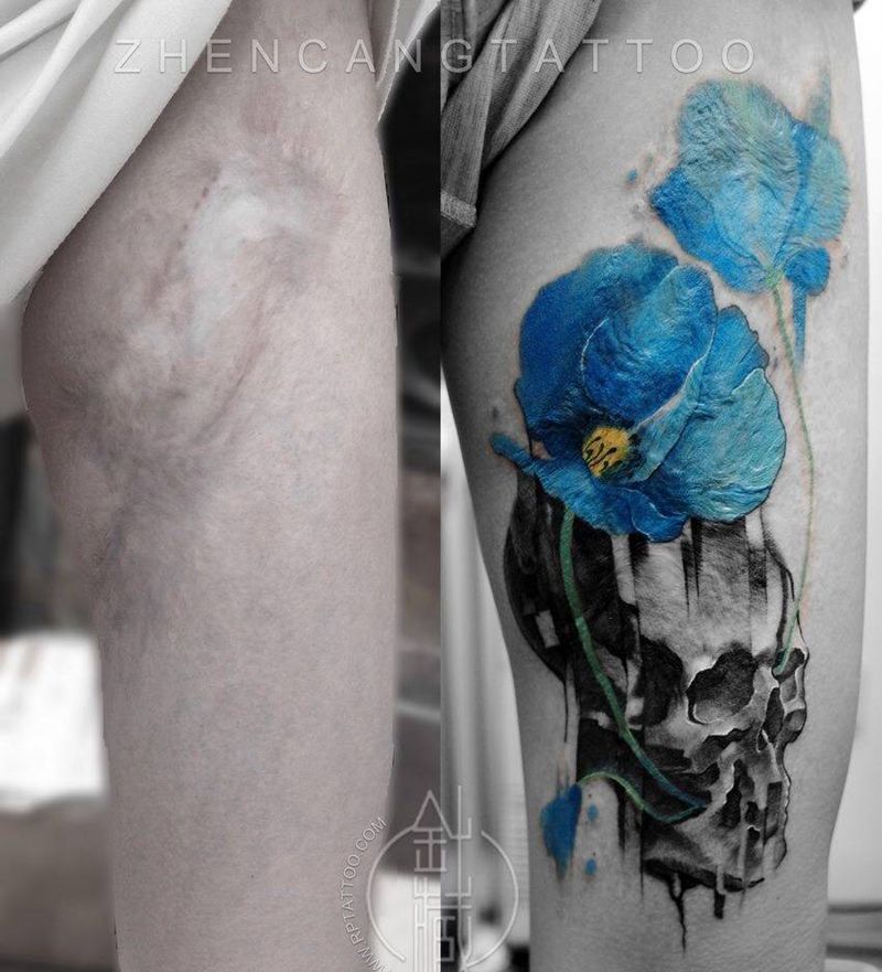 针藏刺青纹身作品纹身图片