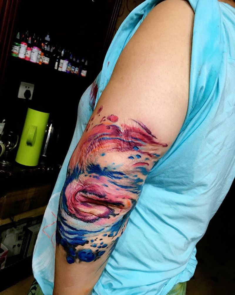 大功告成纹身图片