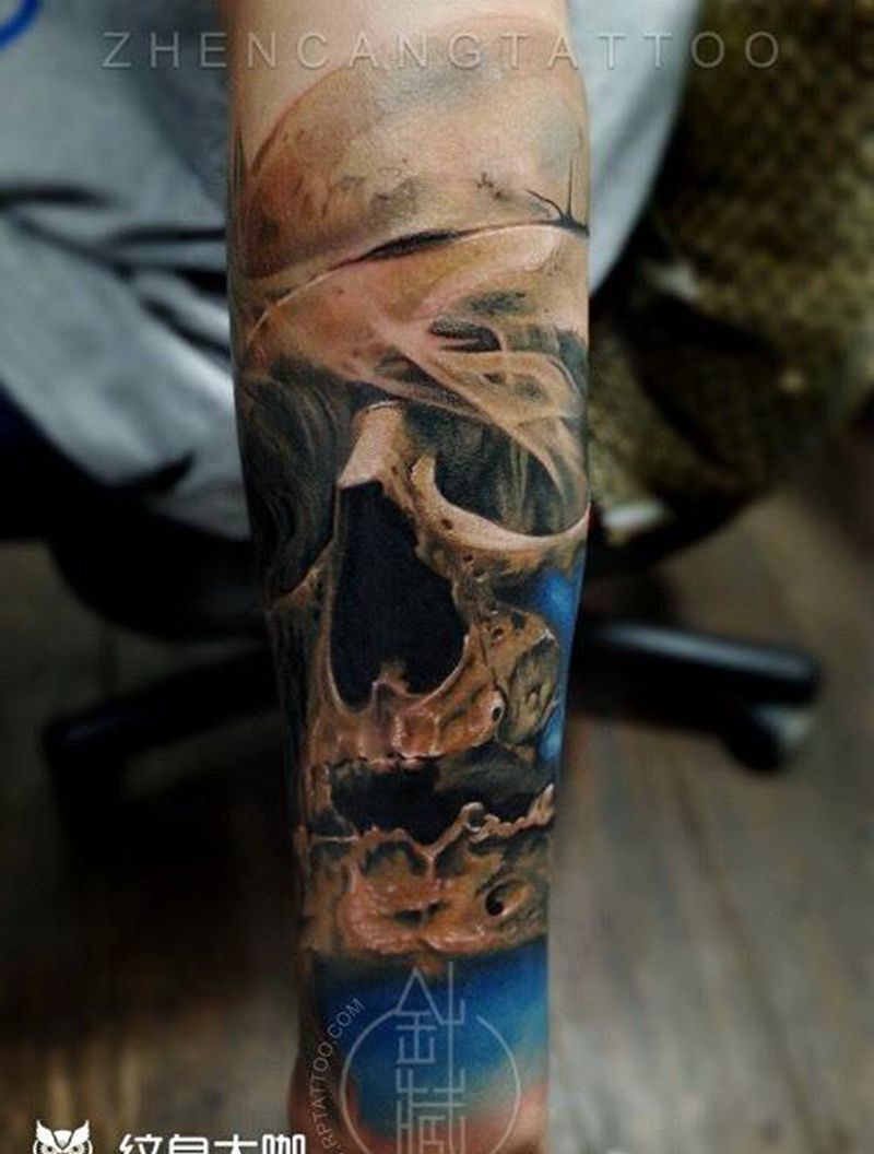 针藏刺青纹身作品纹身图片