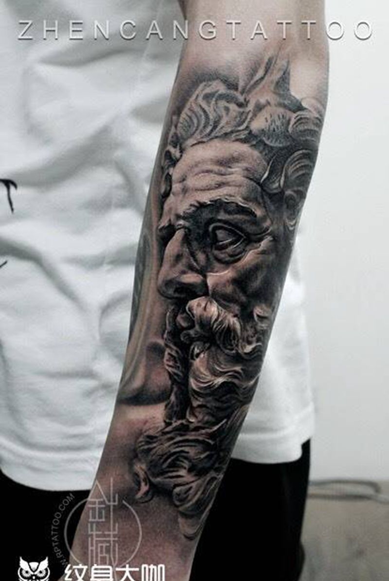 针藏刺青纹身作品纹身图片