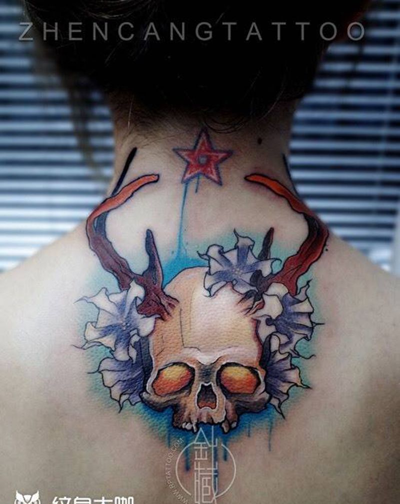 针藏刺青纹身作品纹身图片