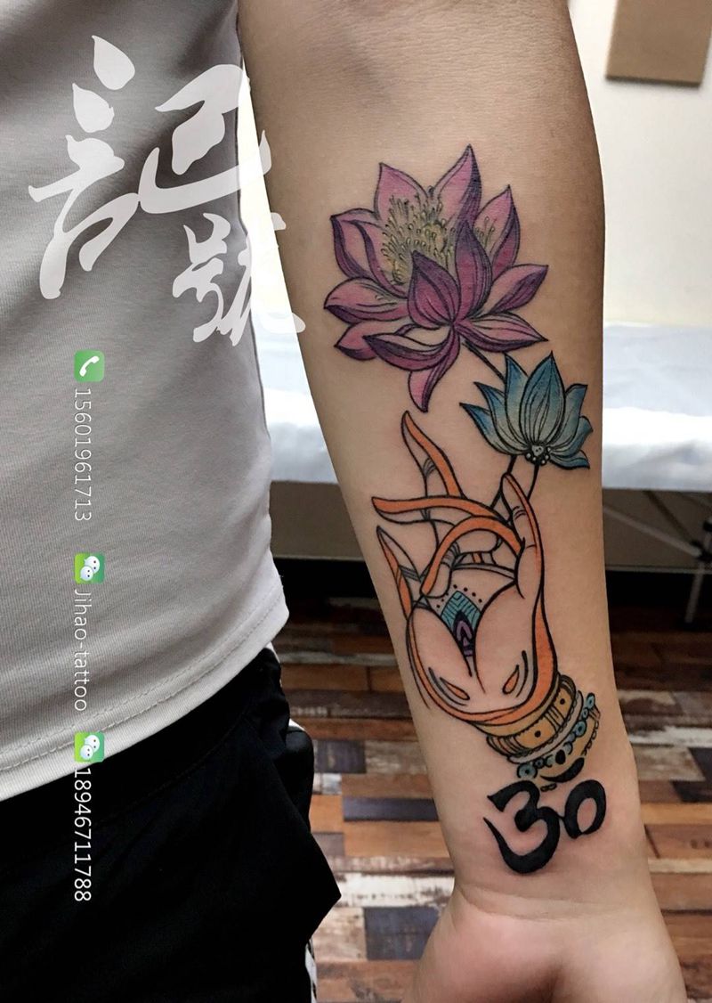 这是一种心境纹身图片