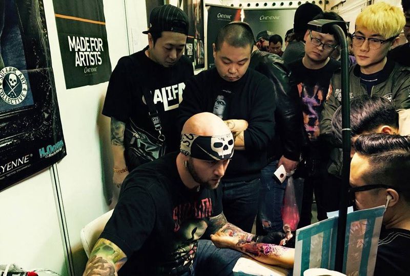 金刚狼纹身图片_成品手臂欧美写实人物针藏刺青邵钢纹身图案