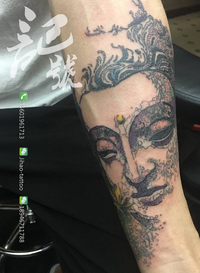传统也时尚纹身图片