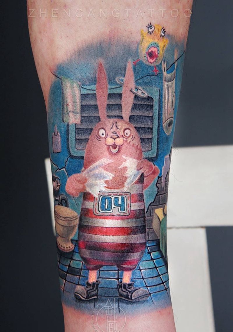 针藏刺青纹身作品纹身图片