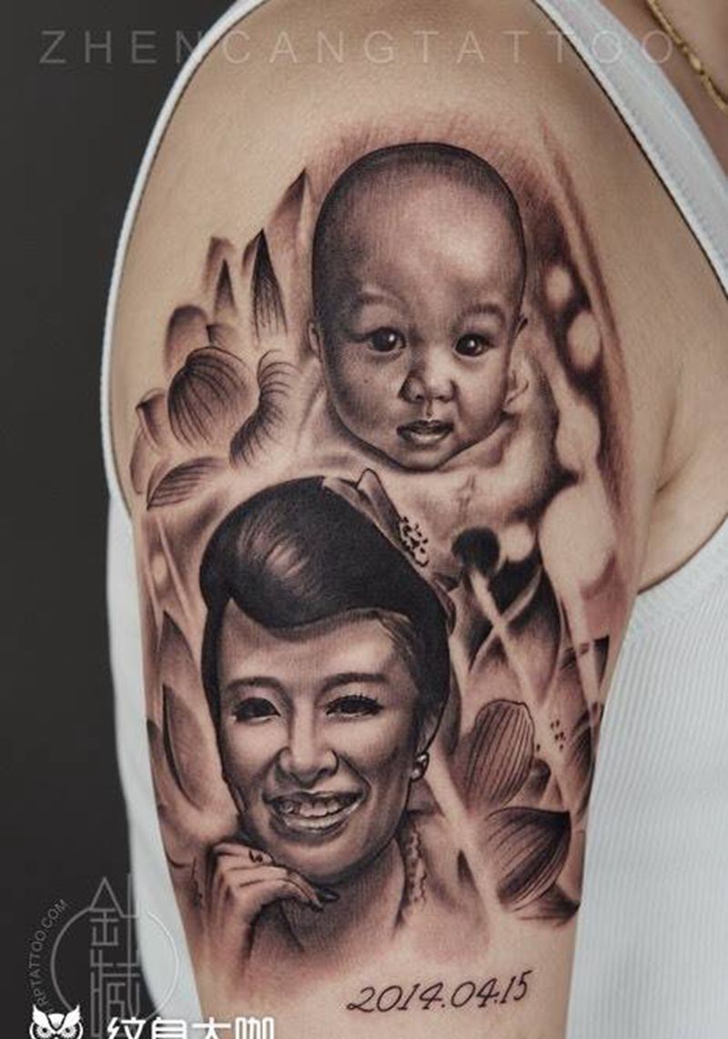 针藏刺青纹身作品纹身图片