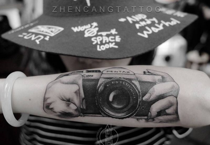 针藏刺青纹身作品纹身图片