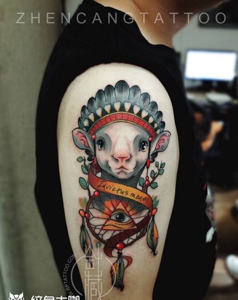 针藏刺青纹身作品纹身图片