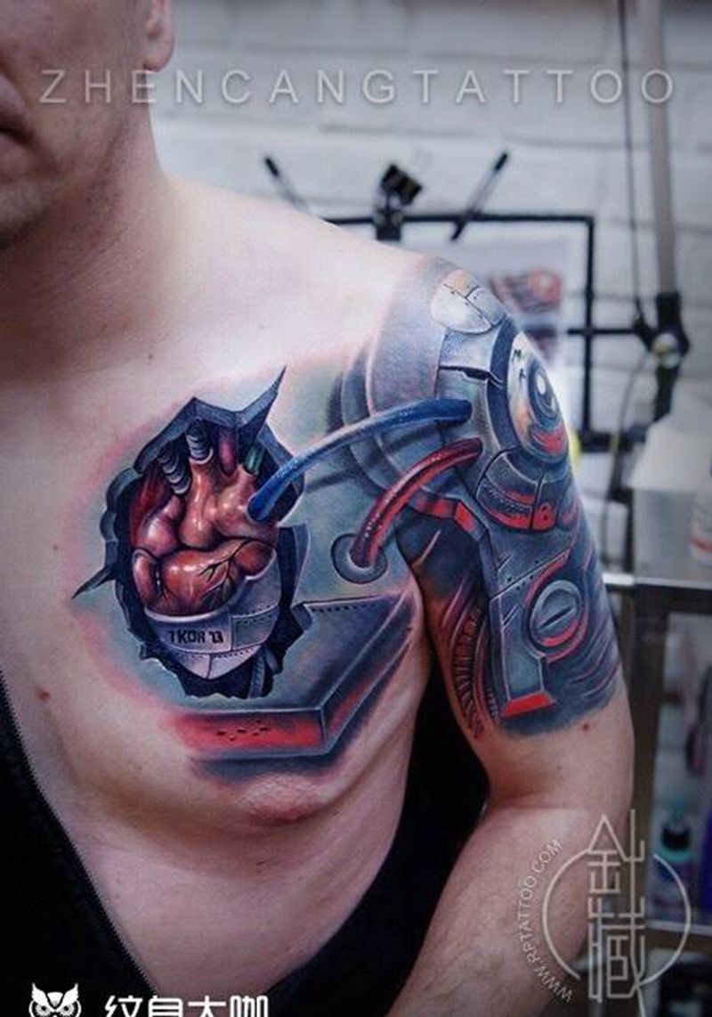 针藏刺青纹身作品纹身图片