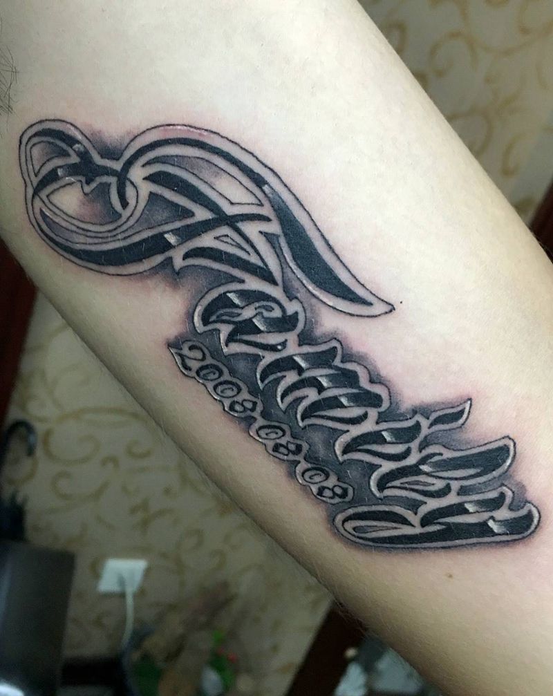 家！记号达奇新作纹身图片