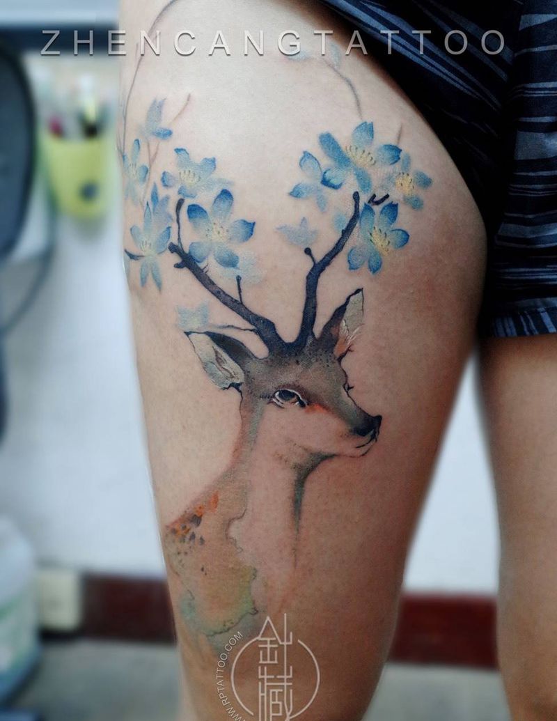 针藏刺青纹身作品纹身图片