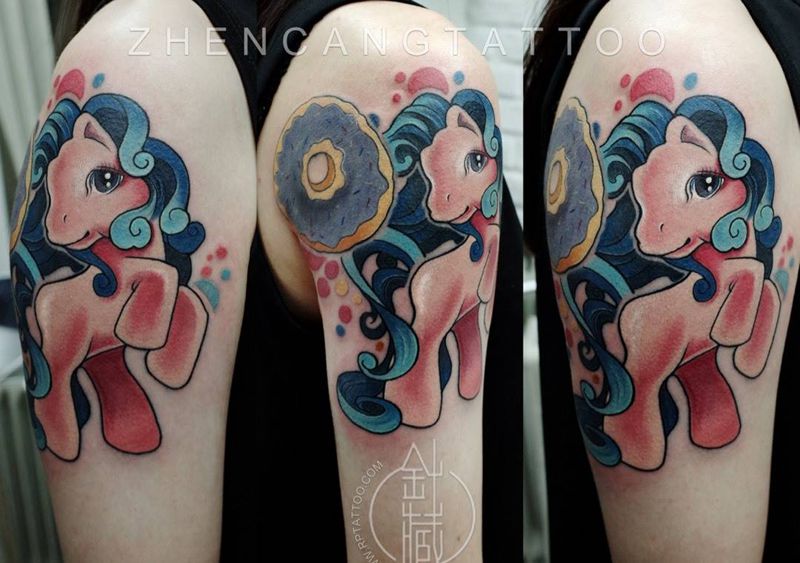 针藏刺青纹身作品纹身图片