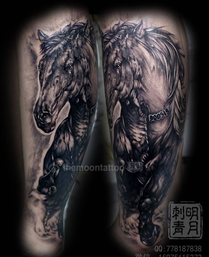 马踏飞燕纹身图片