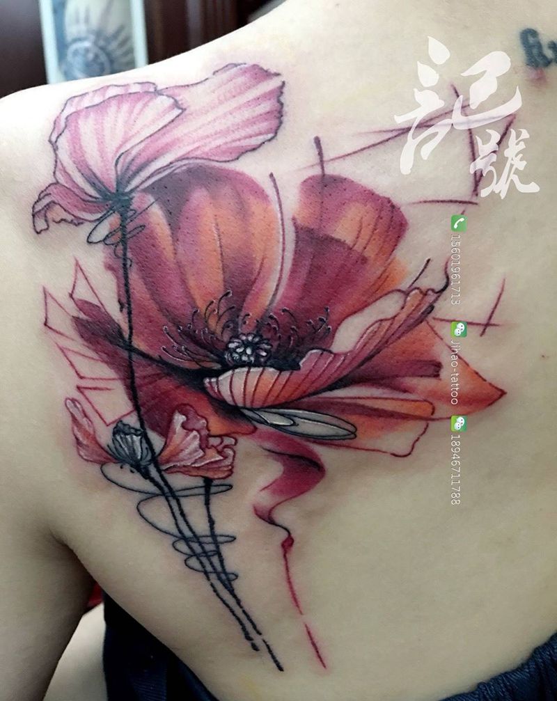 美美哒纹身图片