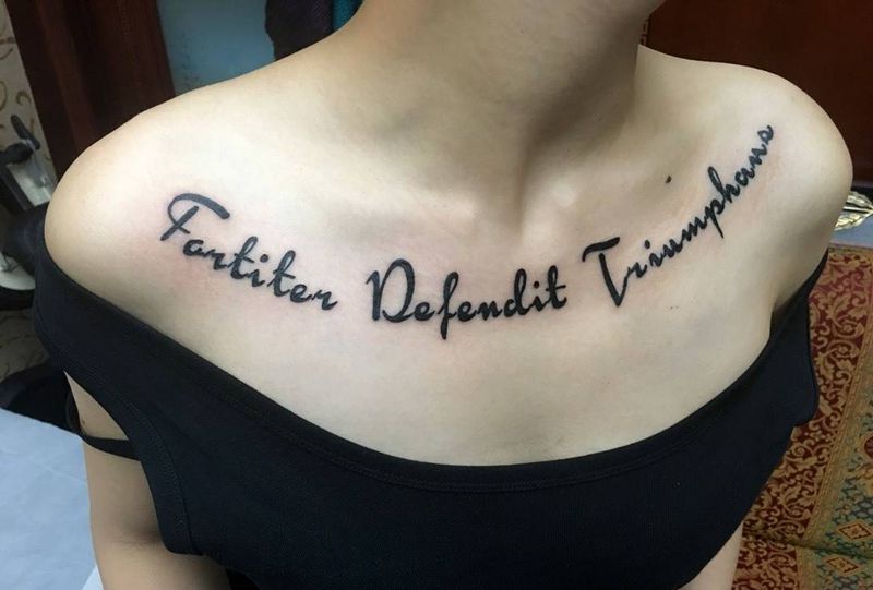 女汉子!这个地方真的痛!纹身图片