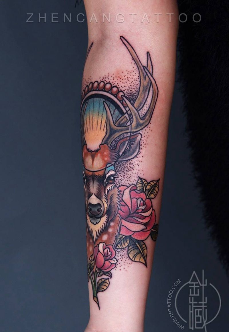 针藏刺青纹身作品纹身图片