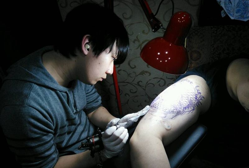 徒弟们的第二轮战斗！纹身图片