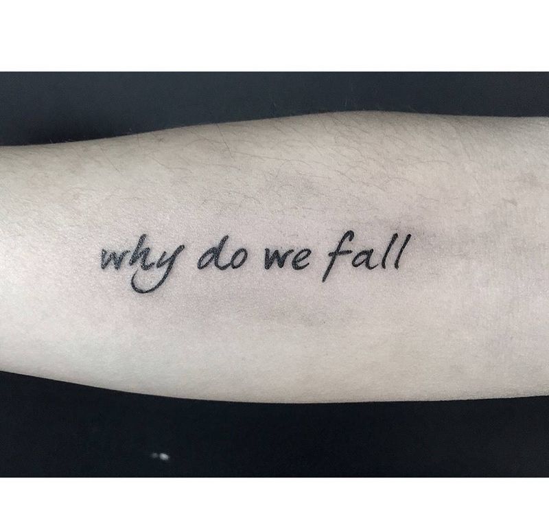 文字tattoo纹身图片_成品手臂清新字符纹身图案