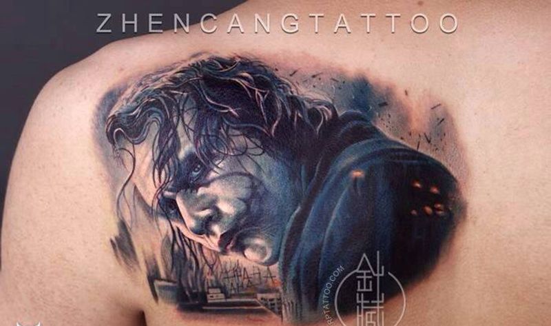 针藏刺青纹身作品纹身图片