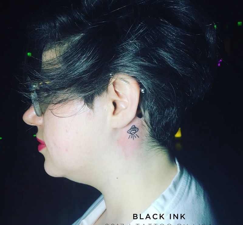 活动快速图4纹身图片_成品颈部欧美清新图腾原创纹身图案