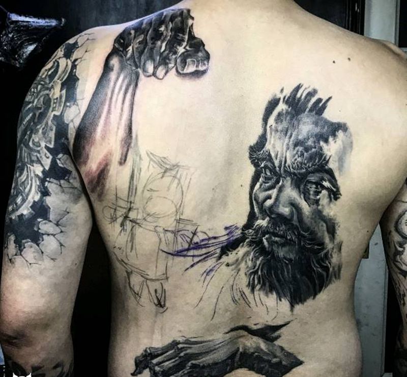 挟天子，令诸侯未完待续纹身图片