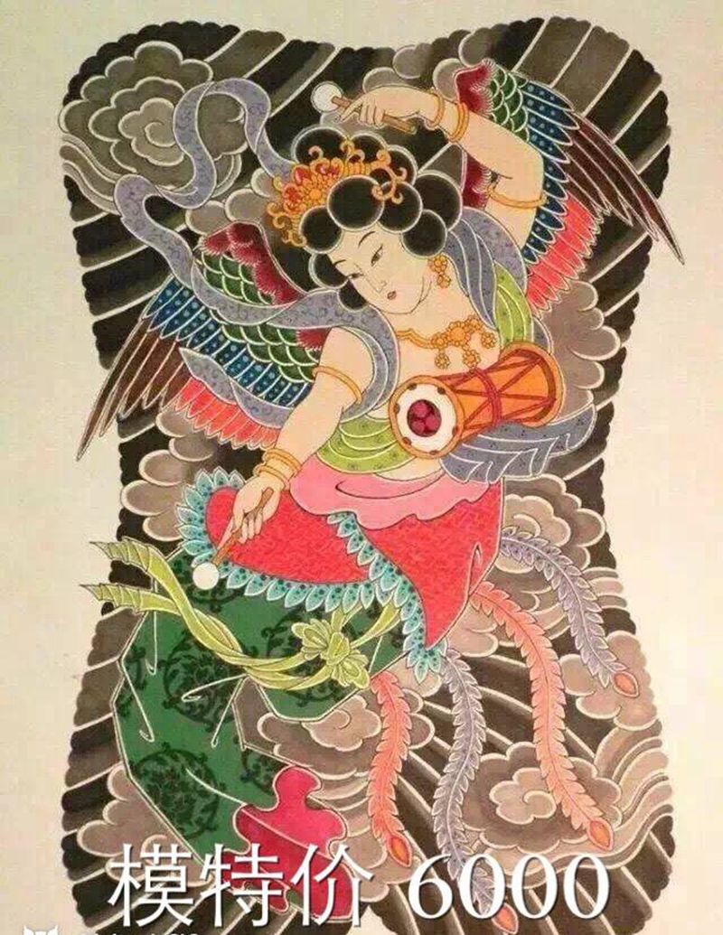 特价模特图纹身图片