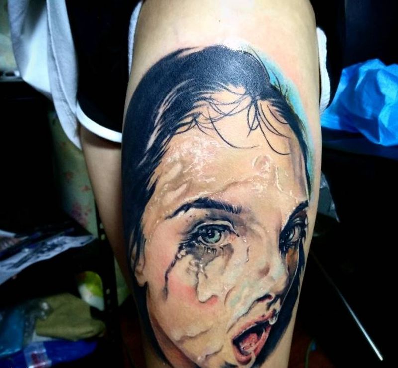 朕射你无罪纹身图片