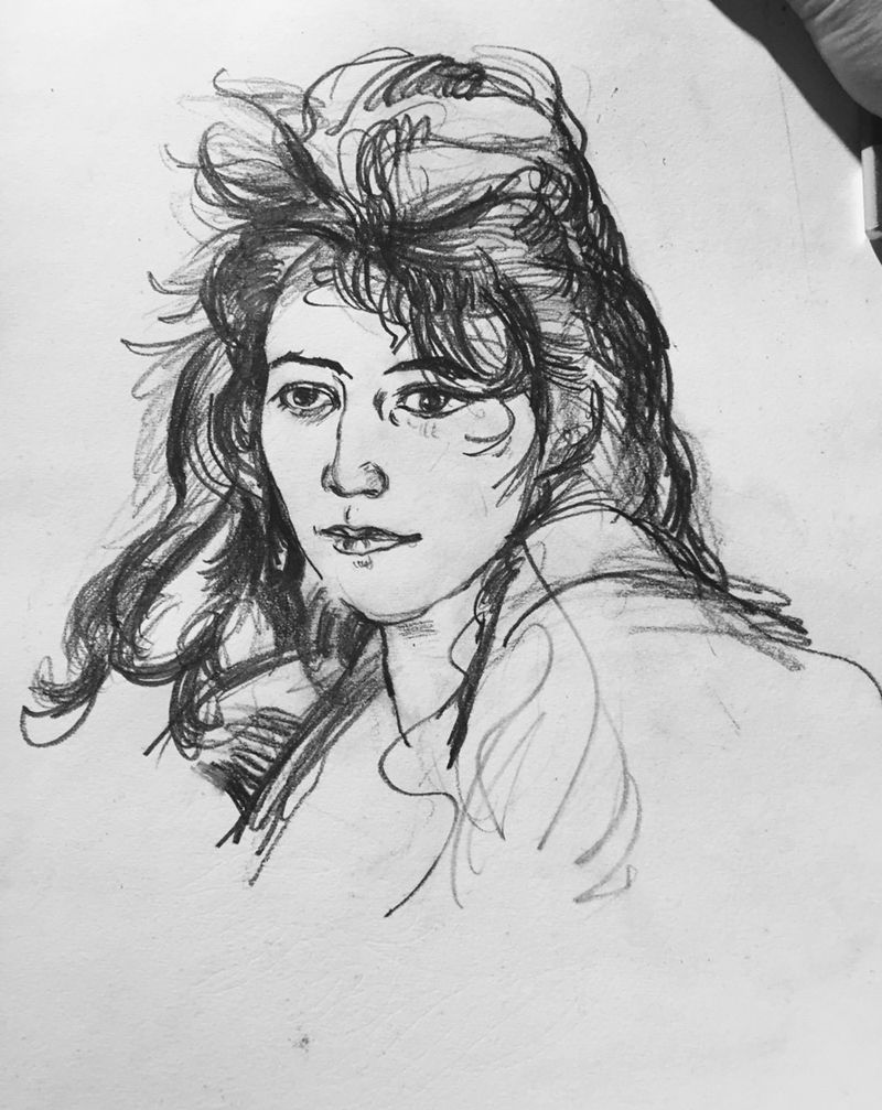 速写纹身图片_手稿纹身图案