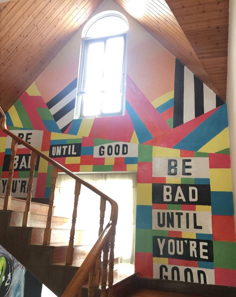 大色块纹身图片