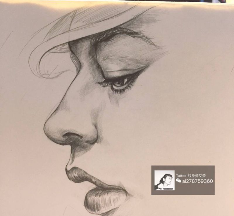 画画是我的本领纹身图片