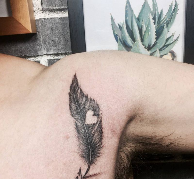 Feather纹身图片