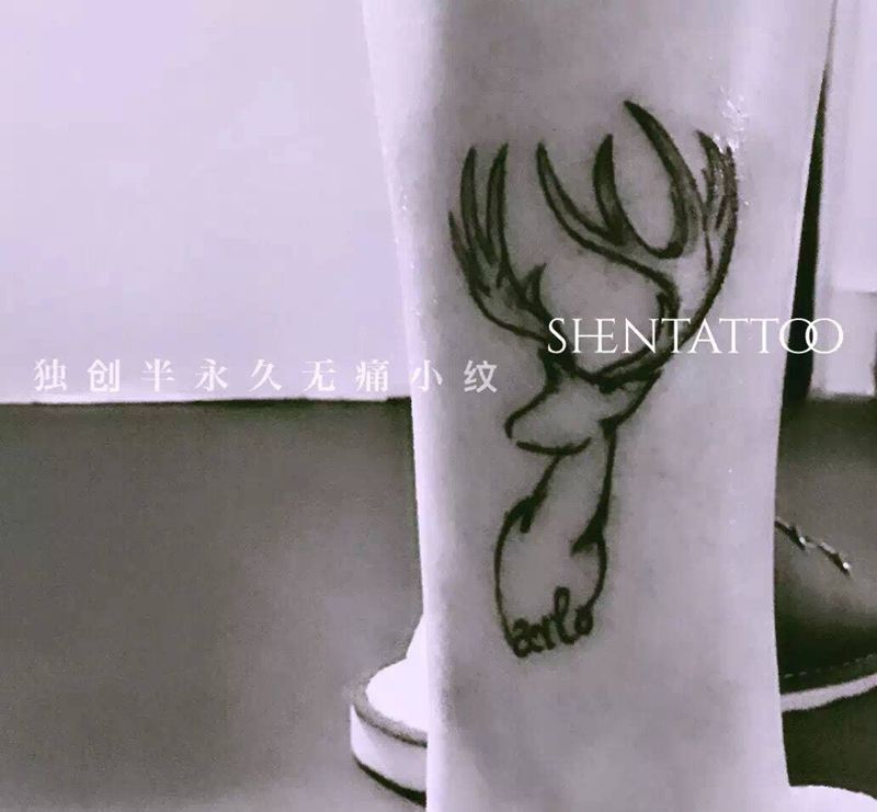 独创日式半永久小纹纹身图片_成品欧美原创纹身图案