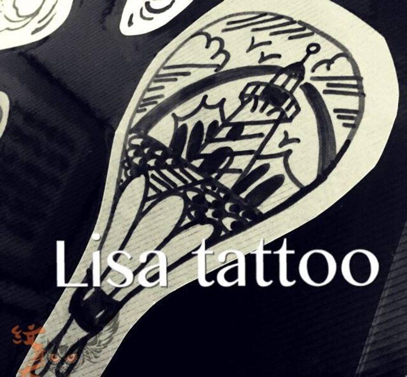 school 热气球 船锚手稿纹身图片_手稿肩部胸部背部腿部手部脚部欧美原创纹身图案