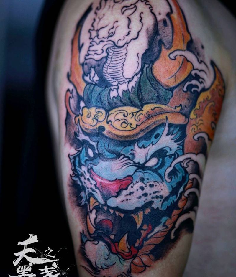 大老府纹身图片