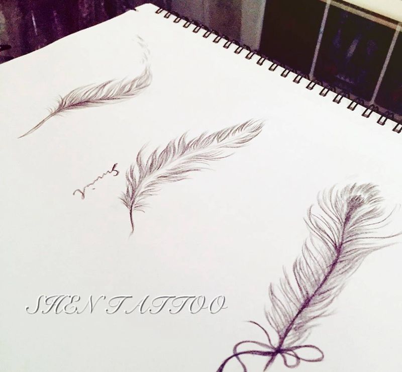 手稿纹身图片_手稿原创纹身图案